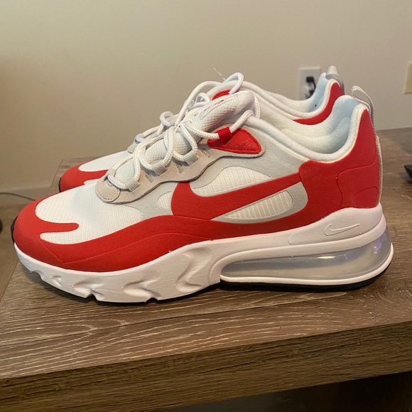 Nike Shoes Air Max 270 React University Red Poshmark